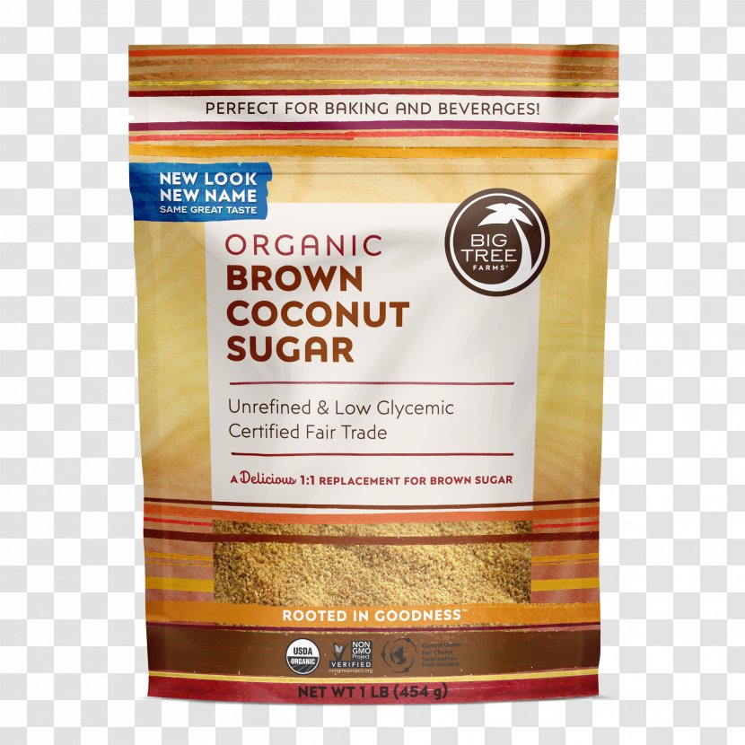 Organic Food Chocolate Brownie Coconut Sugar Brown - Flavor Transparent PNG