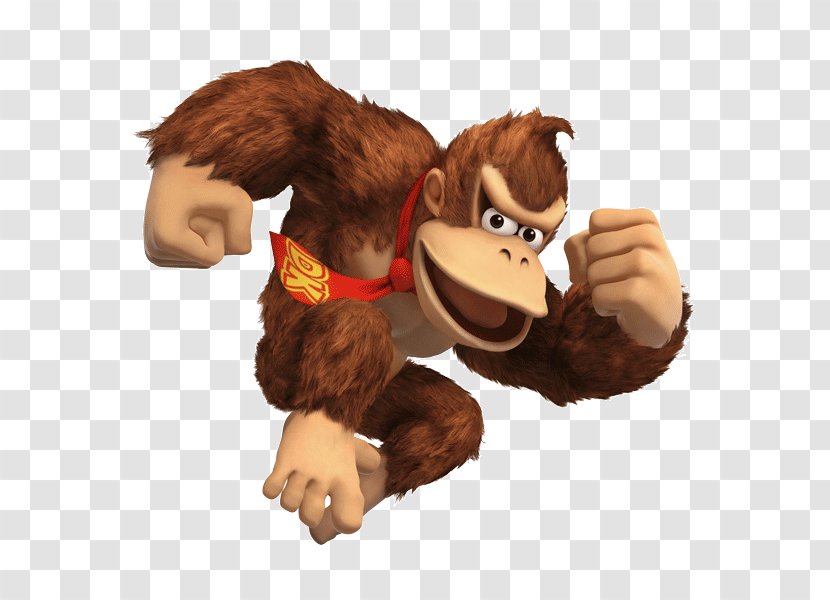 Donkey Kong Super Smash Bros. For Nintendo 3DS And Wii U Brawl - Charecter Transparent PNG
