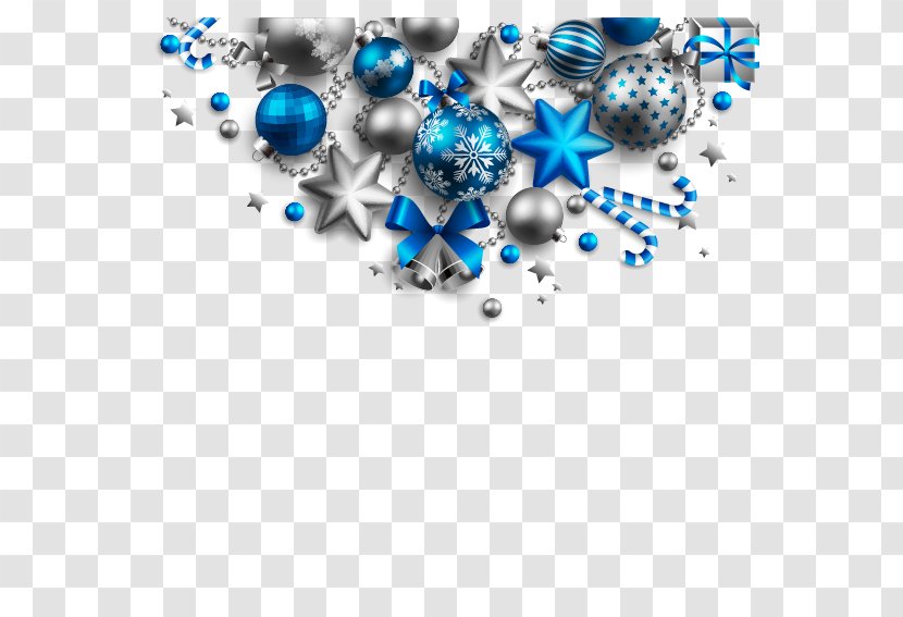 Christmas Ornament Blue New Year - Decoration - Ball Transparent PNG