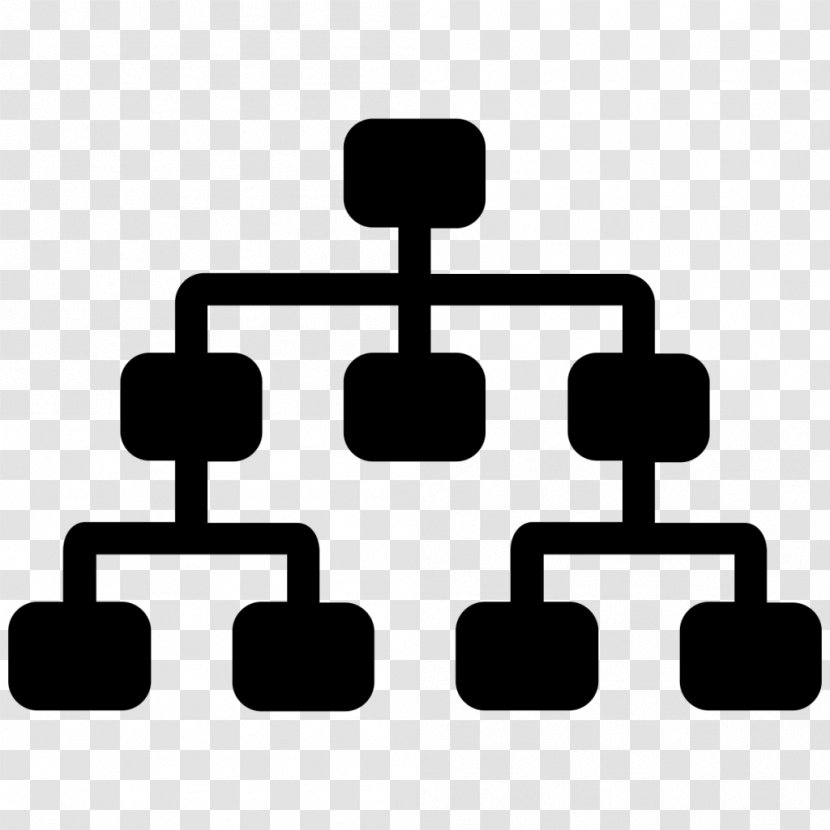 Hierarchical Organization Business Company - Area - Connect Transparent PNG
