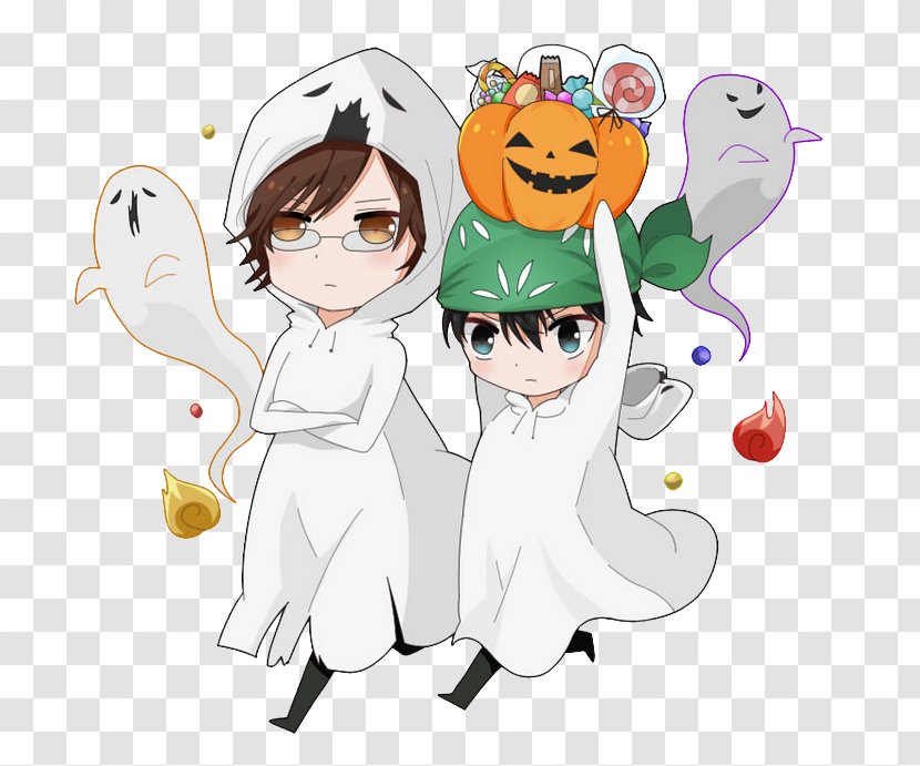 White Halloween - Frame - Wearing A Robe Child Transparent PNG