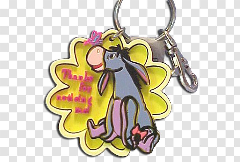 Eeyore Winnie The Pooh Piglet Tigger Key Chains Transparent PNG