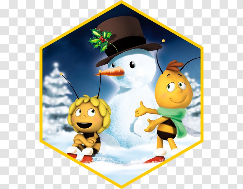 Alt Attribute Time Maya And Her Friends New Year Snow - Snowman - Poppy Field Transparent PNG