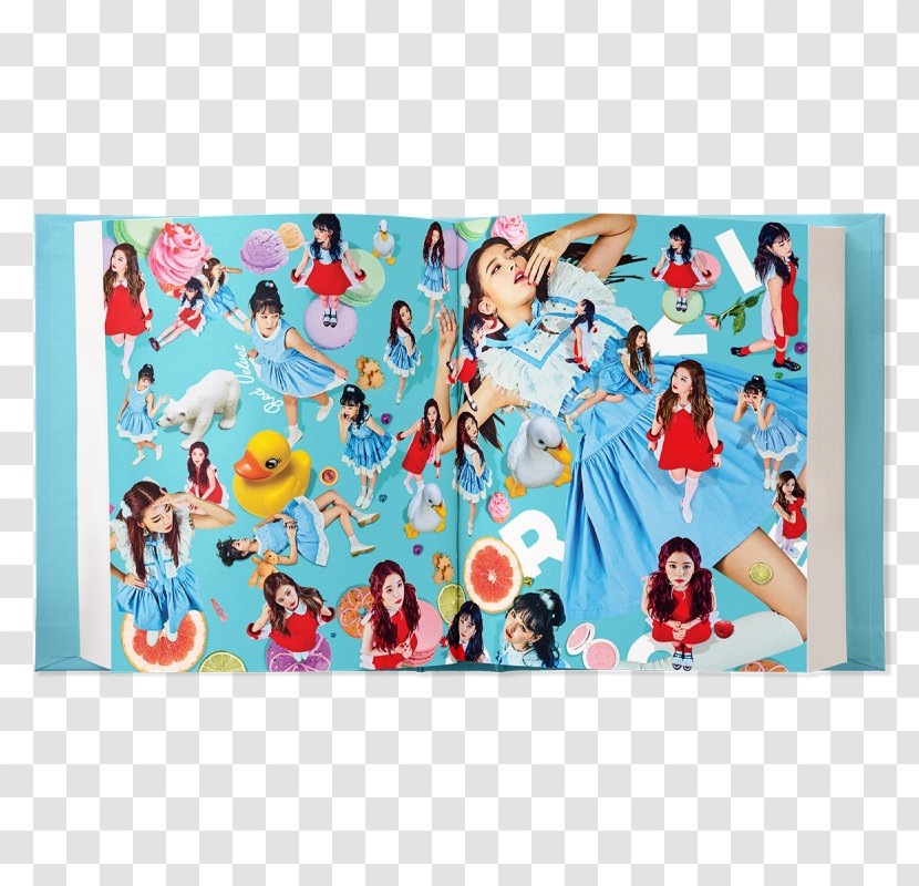 Red Velvet Rookie Album The Summer K-pop - Extended Play - Cosmetic Poster Transparent PNG