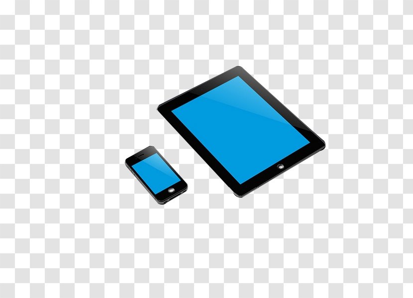 Smartphone U5d11u7881u96fbu8166u80a1u4efdu6709u9650u516cu53f8 Tablet Computer - Blue - Template Transparent PNG