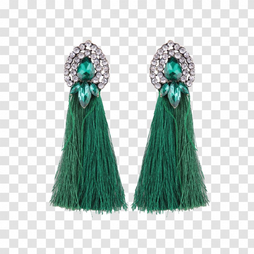 Earring Tassel Jewellery Fringe Gold - Occident Style Transparent PNG