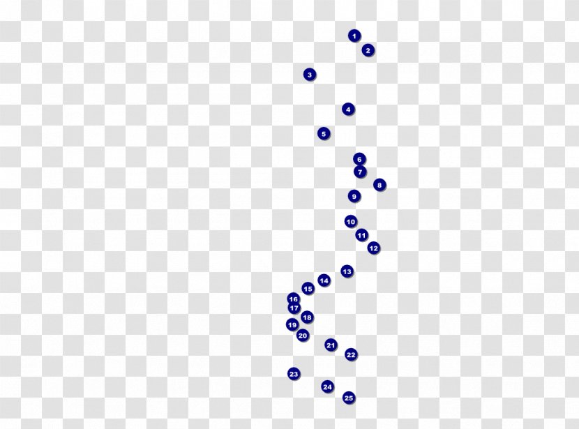 Logo Line Point Body Jewellery Font - Blue Dots Transparent PNG