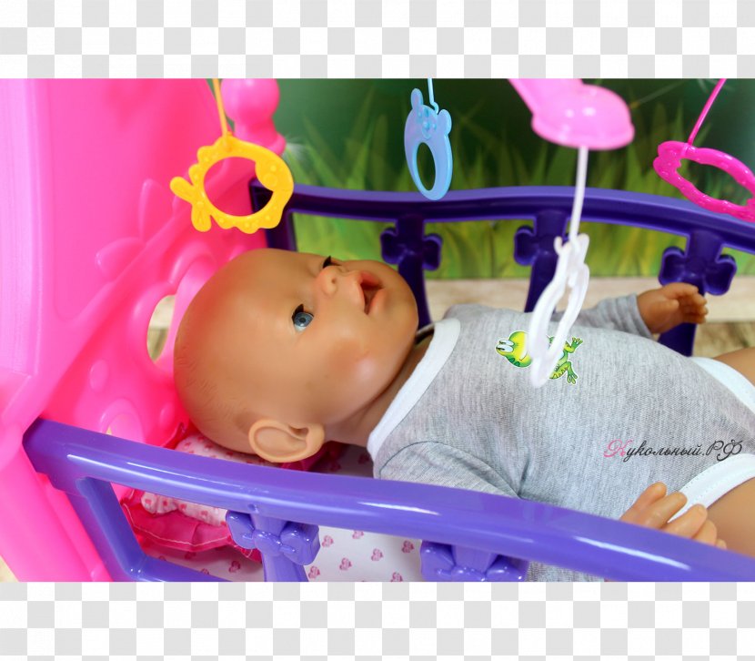 Toy Infant Doll Krovatka Violet - Nose - Baby Born Transparent PNG