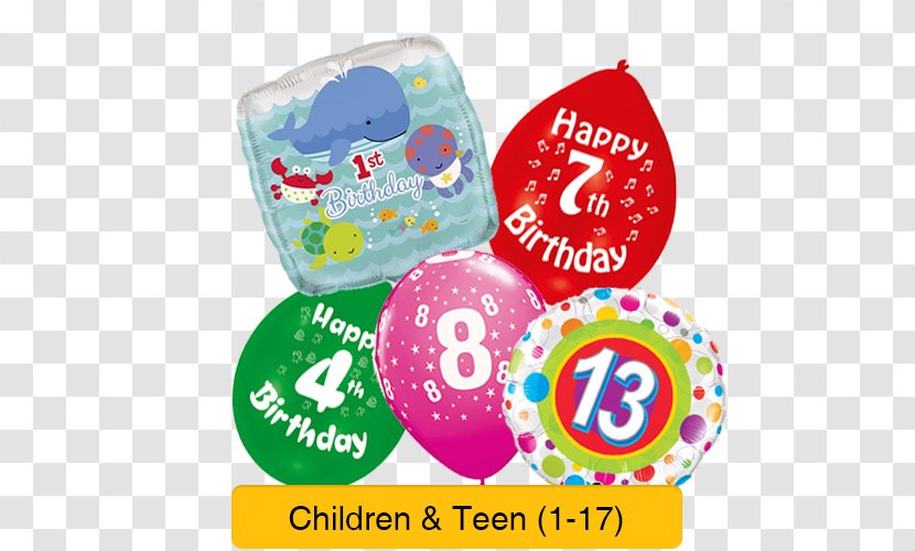 Balloon Birthday Product Font Ed's Party Pieces - Lunch Totes Teens Transparent PNG
