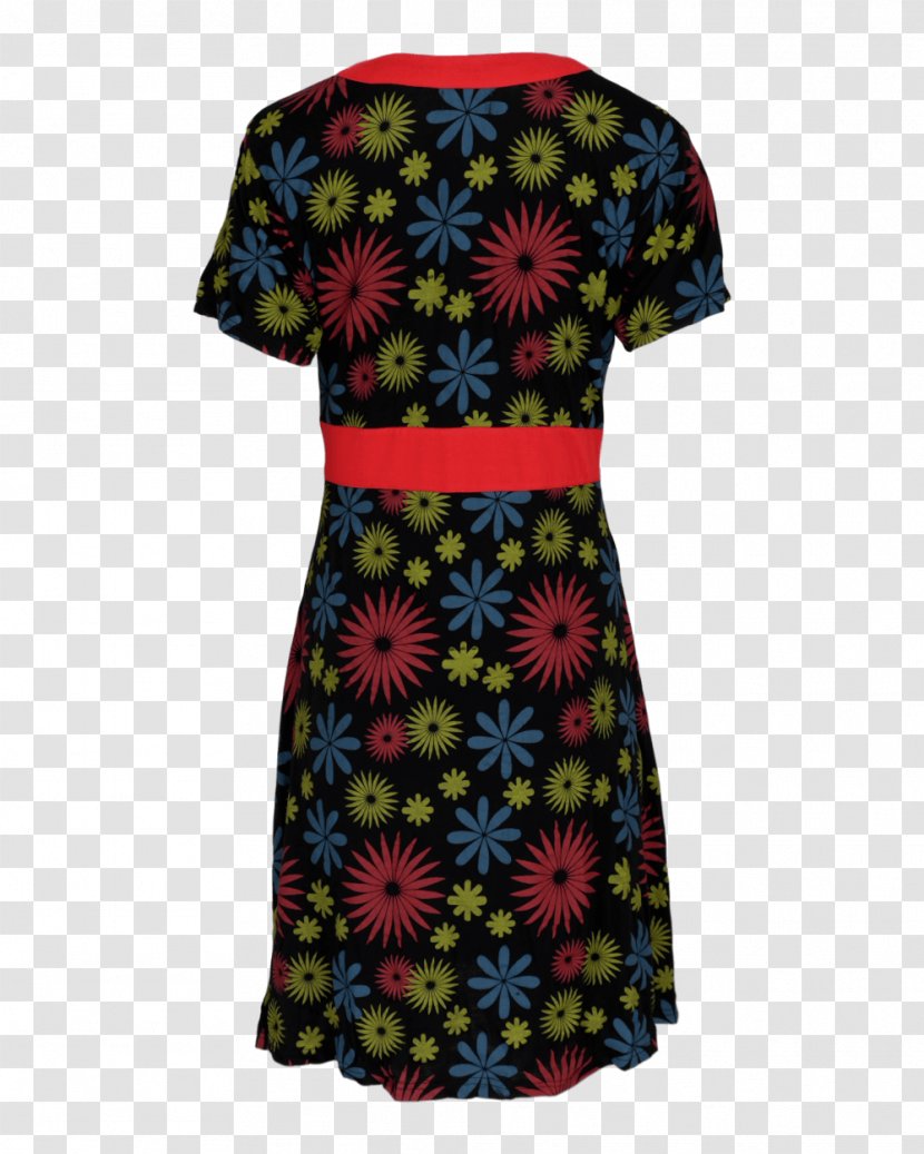 Shoulder Sleeve Dress - Joint - Red Floral Dresses Transparent PNG