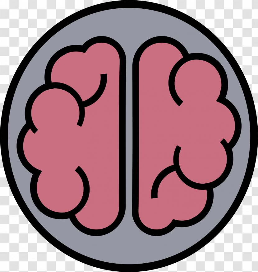 Human Brain Logo Blue Project Clip Art - Cartoon Transparent PNG