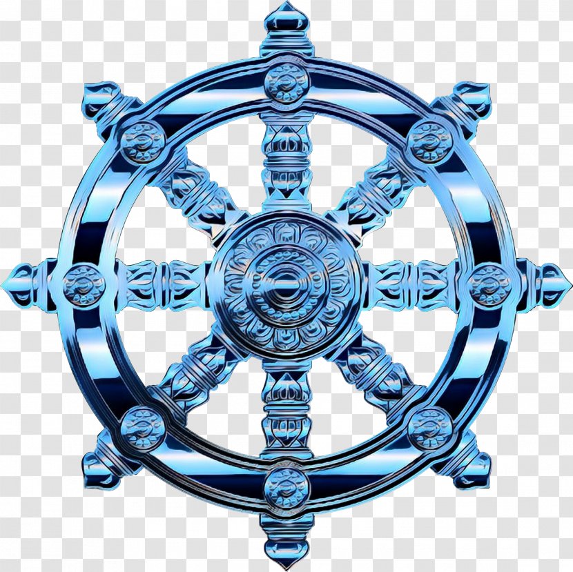Om Ganesha - Buddhist Symbolism - Metal Wheel Transparent PNG