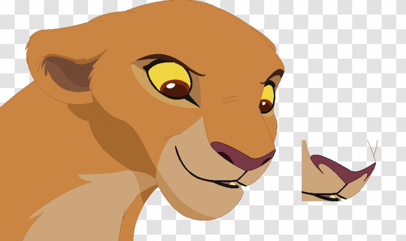 Lion Kiara Simba Whiskers Hakuna Matata - Watercolor Transparent PNG