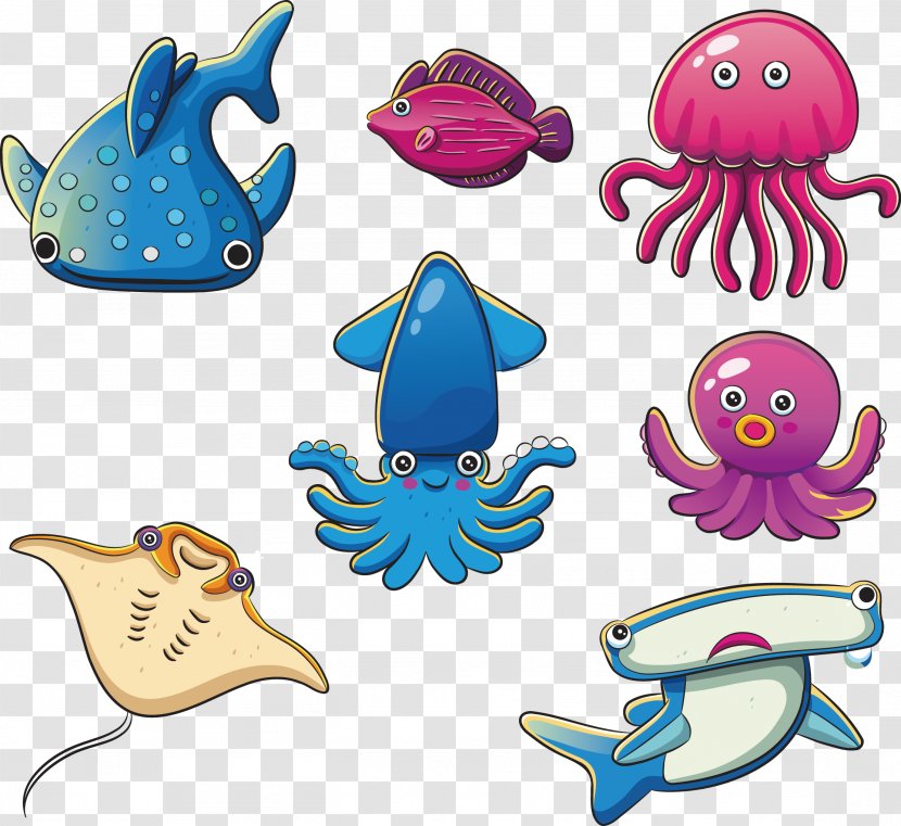 Benthic Zone World Ocean Seabed Fish Clip Art - Organism Transparent PNG