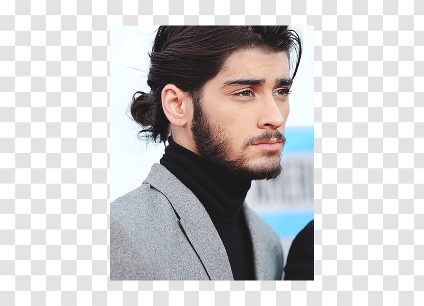 Zayn Malik Hairstyle Bun Long Hair - Flower Transparent PNG