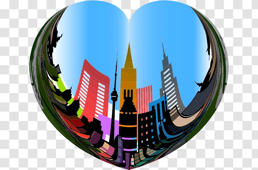 Heart Clip Art - Shape - Of The City Transparent PNG