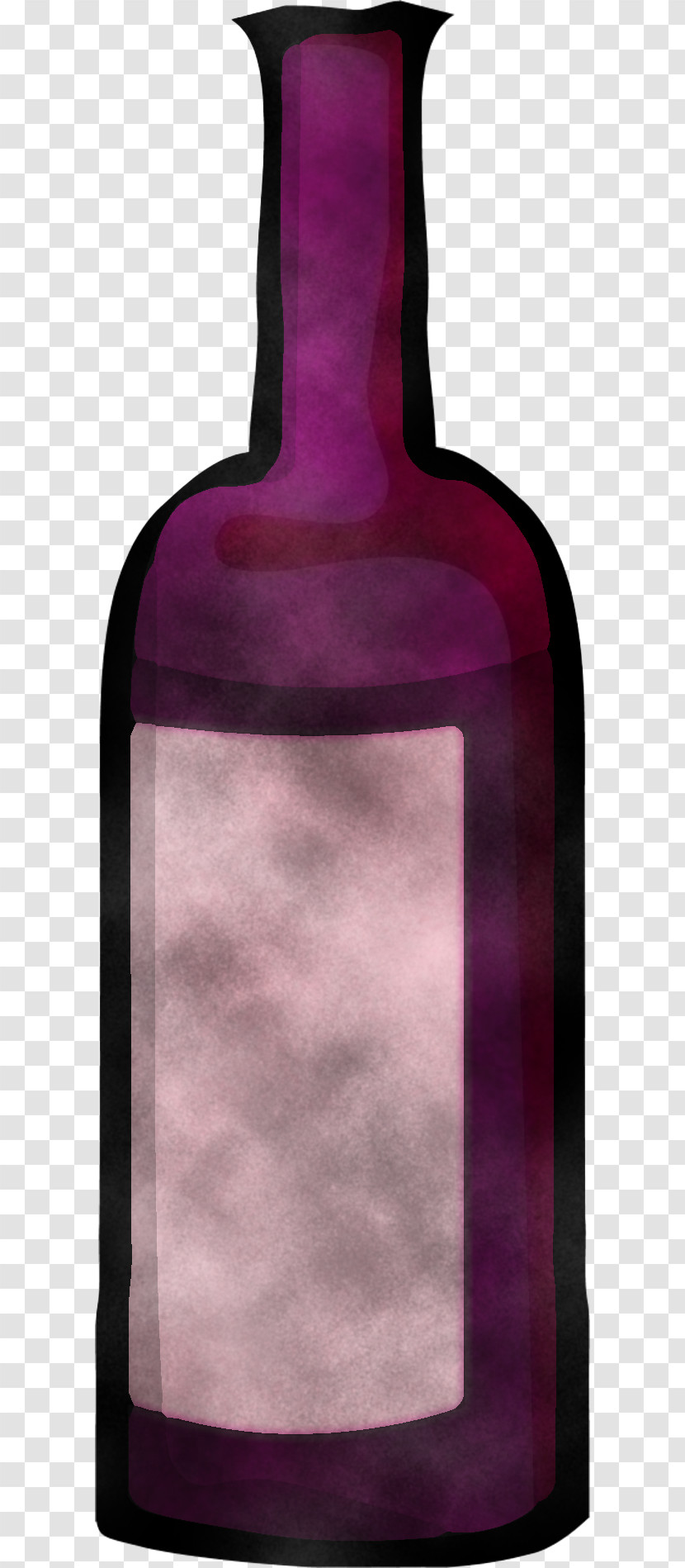 Bottle Purple Violet Pink Glass Bottle Transparent PNG