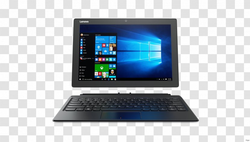 Laptop Lenovo Miix 2-in-1 PC Tablet Computers - Intel Core - Laptops Transparent PNG