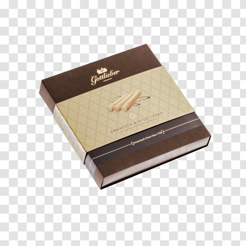 Krumkake Gottlieber Hüppen (Backoffice Spezialitäten AG) Praline Amaretto Chocolate - Box - Swiss Roll Transparent PNG