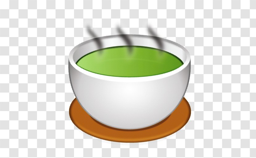 Green Tea - Bowl M - Saucer Transparent PNG
