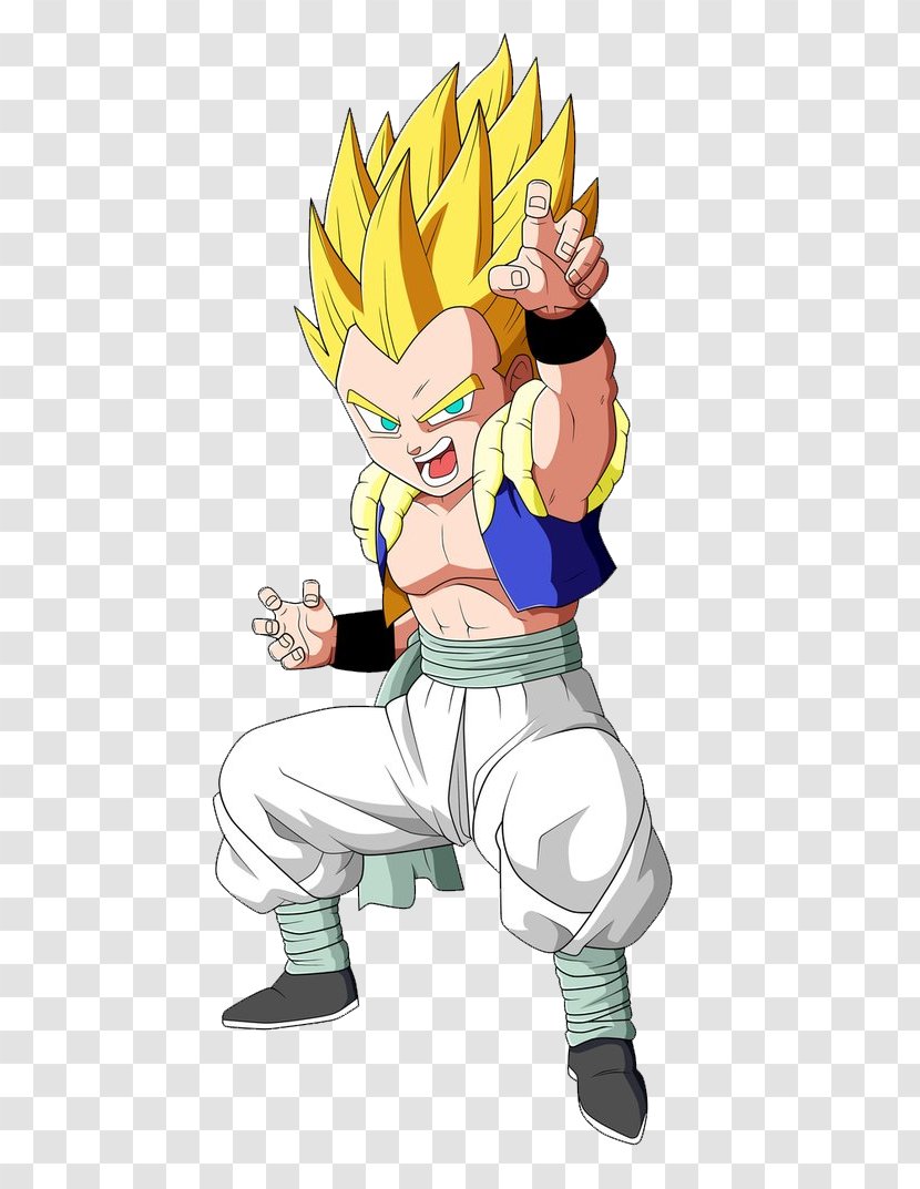 Gotenks Dragon Ball Z: Budokai Tenkaichi 3 Gogeta Goku - Watercolor Transparent PNG