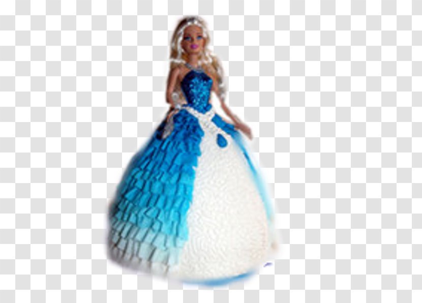 Frosting & Icing Barbie Birthday Cake Princess Fudge - Chocolate Transparent PNG