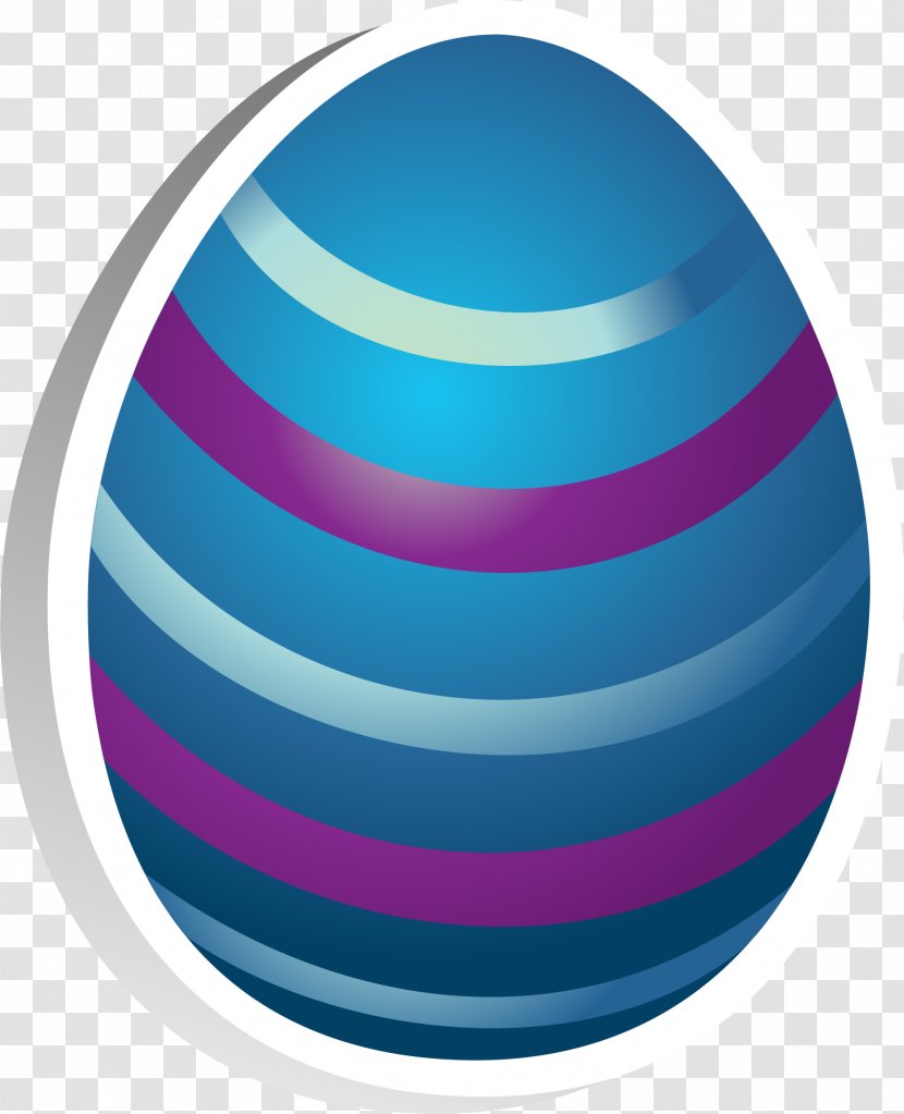 Blue Egg - Eggs Transparent PNG