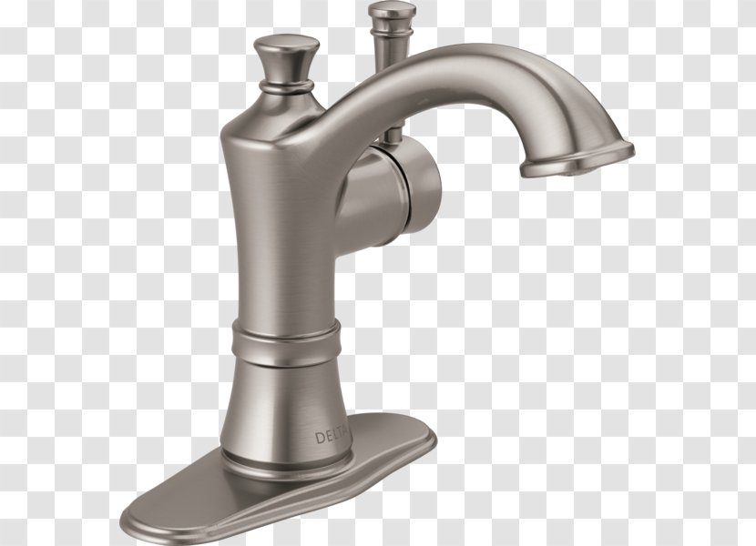 Brushed Metal Tap Sink EPA WaterSense Bathroom - Bathtub Accessory Transparent PNG