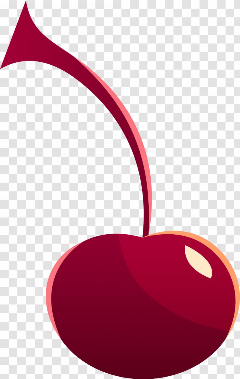 Cherry Clip Art - Hand Painted Red Transparent PNG