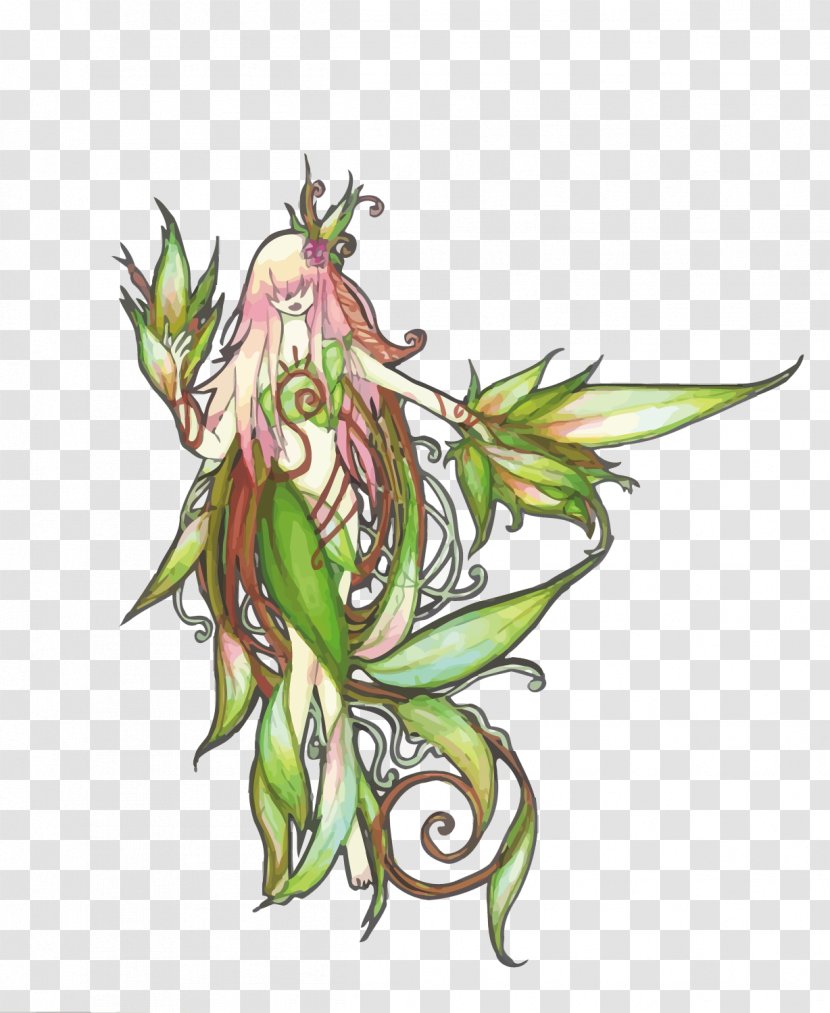 Fairy Yu014dsei Illustration - Flora - Vector Transparent PNG