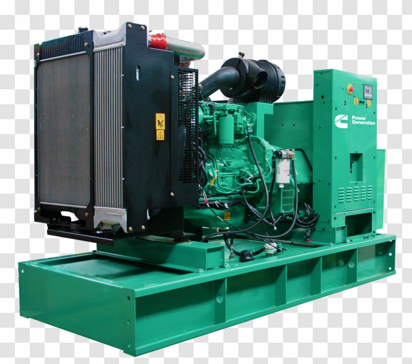 Diesel Generator Electric Cummins Fuel Caterpillar Inc. - Power Transparent PNG