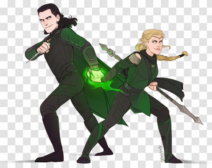 Loki Frigga Thor Sigyn Art Transparent PNG