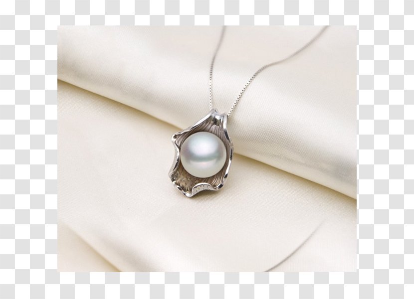 Pearl Body Jewellery Locket Necklace - Pendant - In Shells Transparent PNG