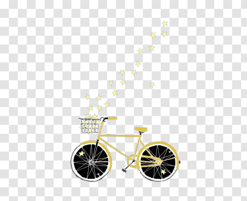 Bicycle Wheel Frame Road - Lane Stars Transparent PNG