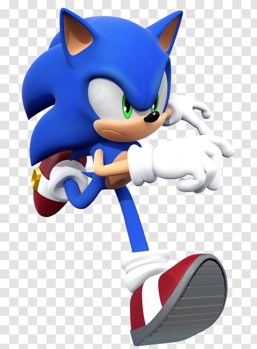 Sonic The Hedgehog Generations Dash Forces Rendering - Digital Data - Waves Transparent PNG