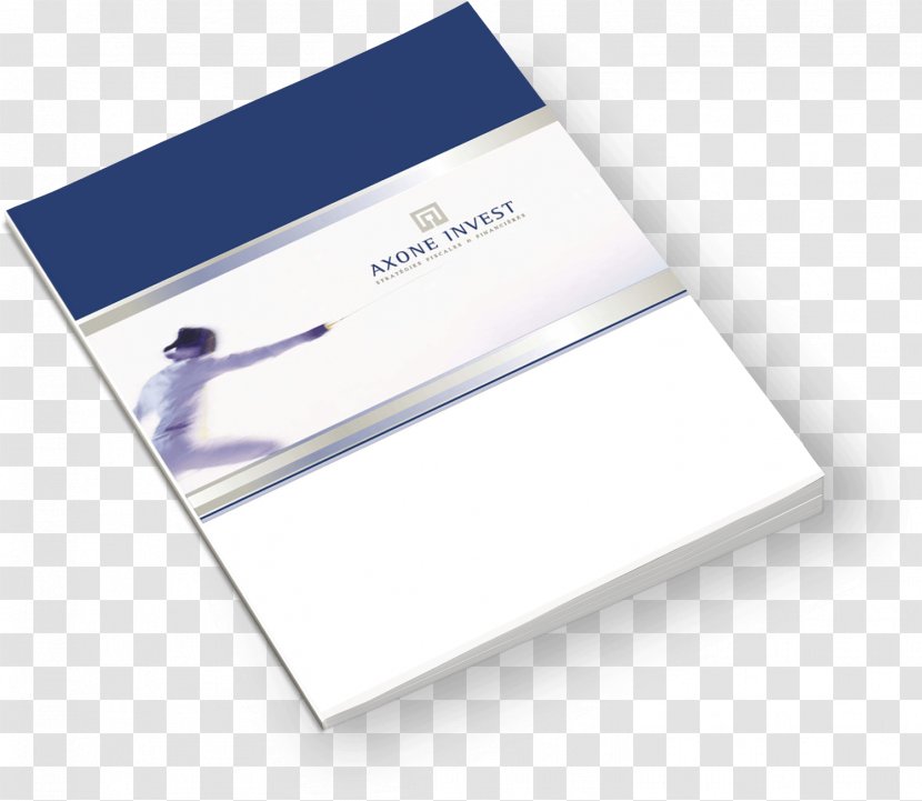 Brand AXONE INVEST Paper - Pamphlet Transparent PNG
