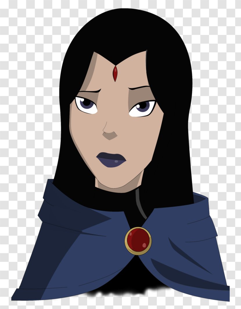 Raven Young Justice Starfire Dick Grayson Nightwing - Heart Transparent PNG