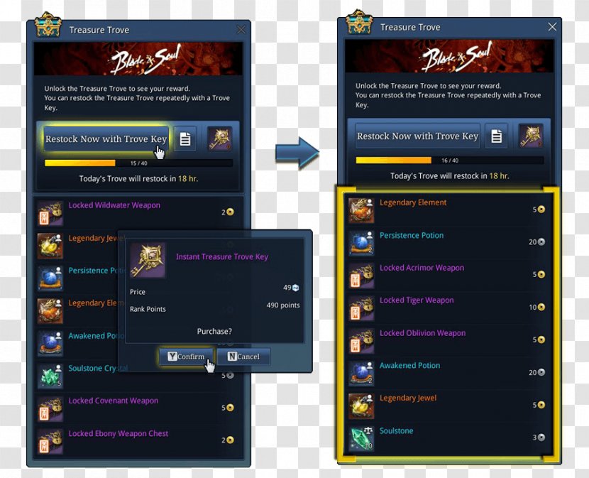 Brand Screenshot Font - Text - Blade And Soul Transparent PNG