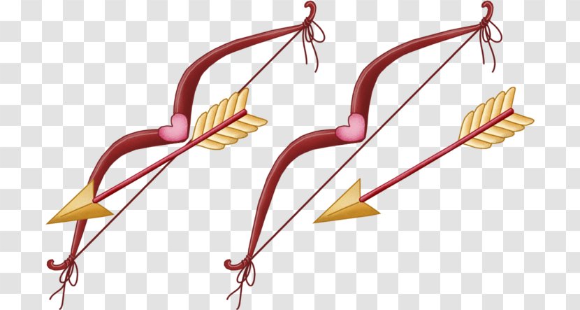 Bow And Arrow Weapon - Drawing Transparent PNG