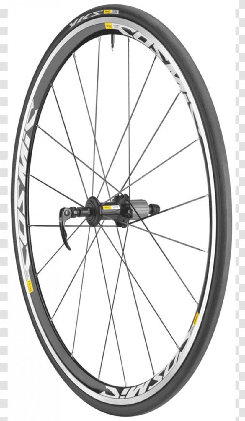 Mavic Cosmic Pro Carbon Cycling Bicycle Wheels - Wheel Transparent PNG