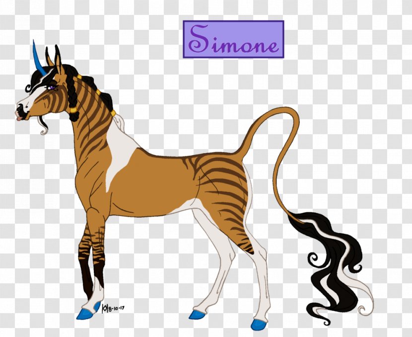 Mustang Halter Quagga Mane Dog Transparent PNG