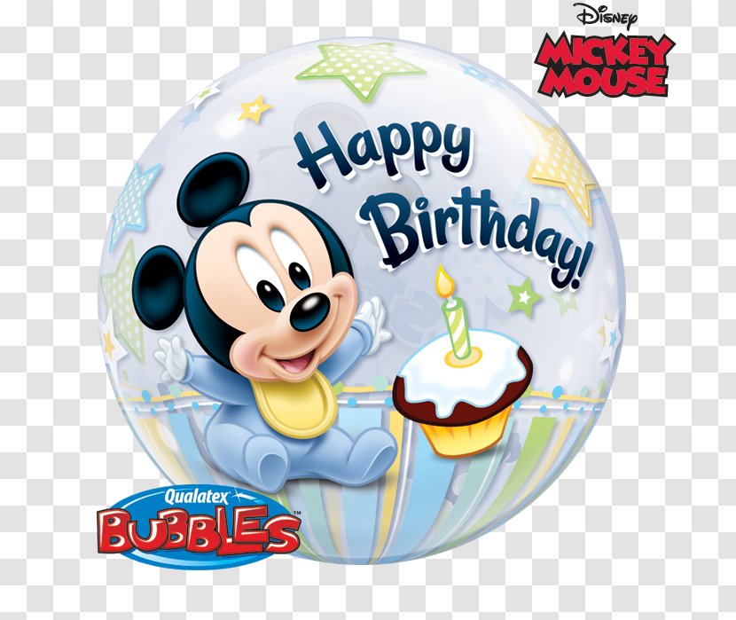 Mickey Mouse Minnie Balloon Birthday Party - Material - Joyeux Anniversaire Transparent PNG