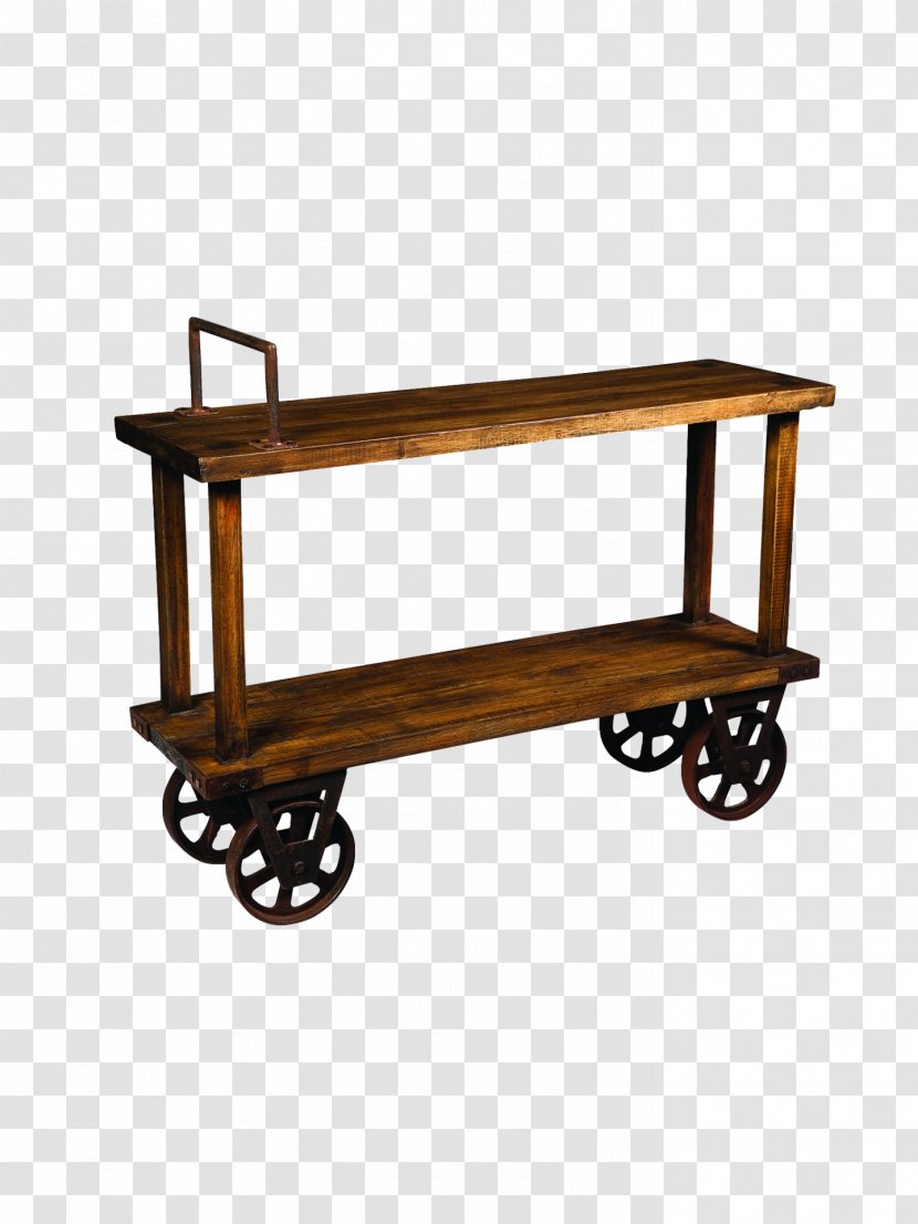 Table Shopping Cart Rail Transport Furniture - Price Transparent PNG