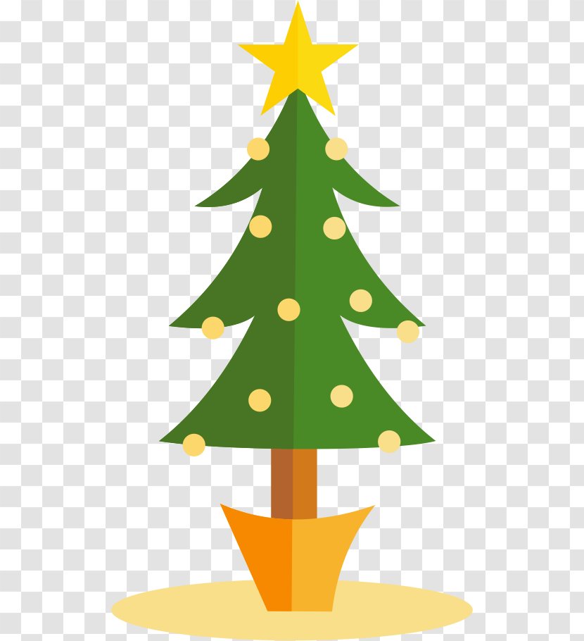 Christmas Tree Ornament Clip Art - Pine Family - Arboles Transparent PNG