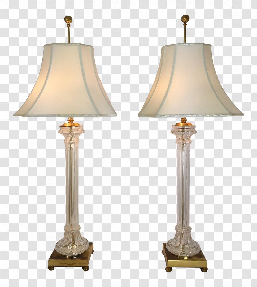 Light Fixture Table Lighting Electric - Brass - Crystal Lamp Transparent PNG