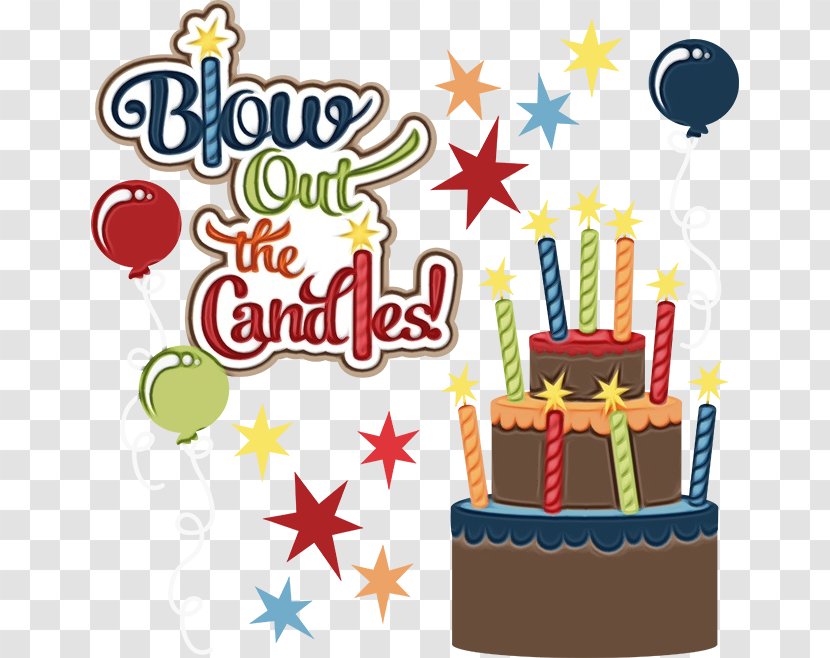 Happy Birthday Cake - Party - Baked Goods Supply Transparent PNG