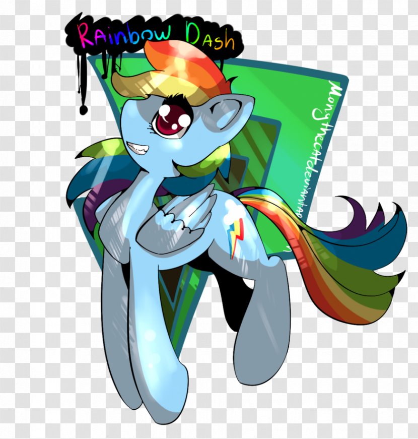 Rainbow Dash Rarity Pinkie Pie Applejack Pony - Horse Transparent PNG