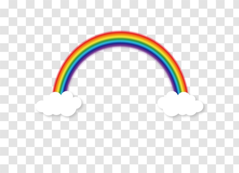 Rainbow Clipart - Fotolia - Between Clouds.Others Transparent PNG