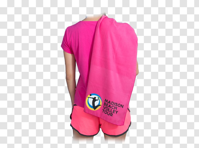 Sleeve Shoulder Pink M RTV - Beach Volley Transparent PNG