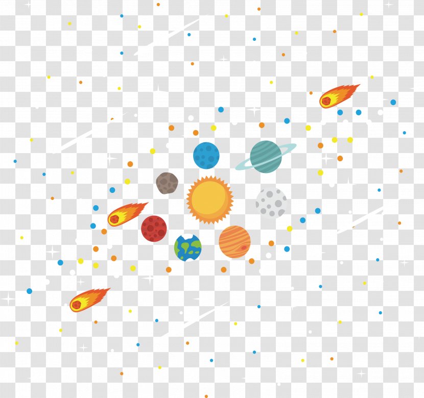 Flying Meteorite - Symmetry - Pattern Transparent PNG